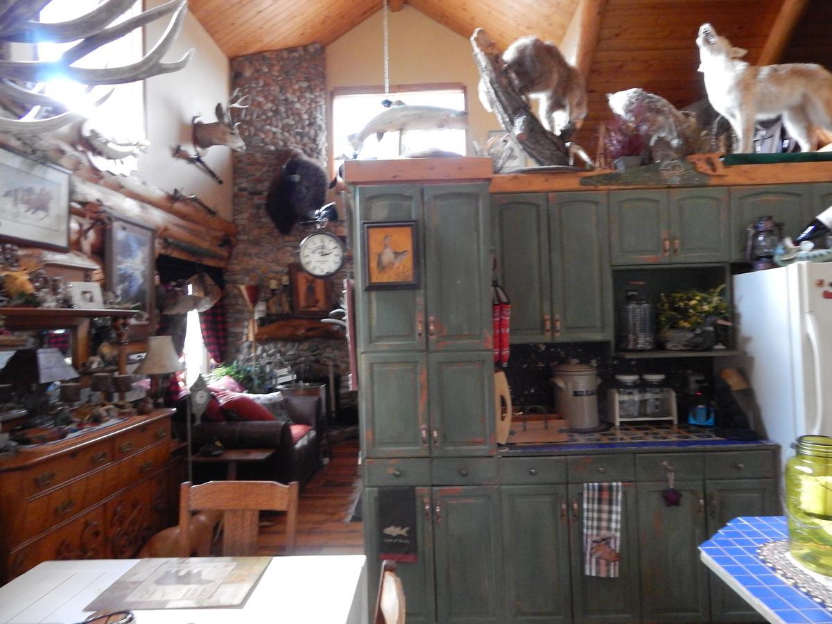 Idle Spurs Log Cabin Bed & Breakfast Black Diamond Екстериор снимка